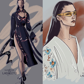 Иллюстрации для TAVRIDA FASHION SHOW