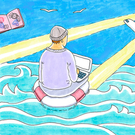 Счастье фрилансера:)