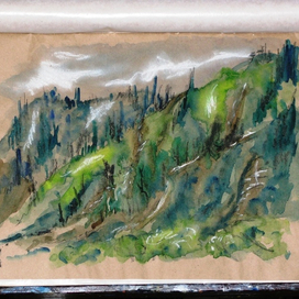 Абхазия.Горы