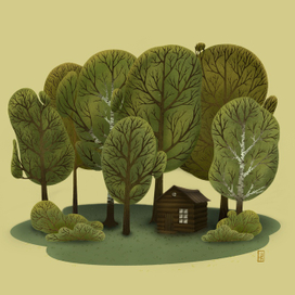 Лесной домик