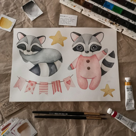 Крошка енот