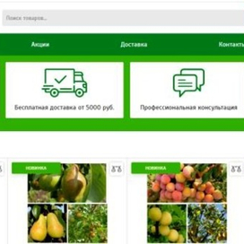 Все виды саженцев в интернет-магазине «Русский сад» 