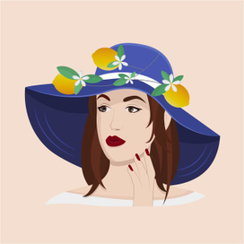 Девушка в шляпе