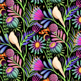 Белый голубь среди ядовитых растений