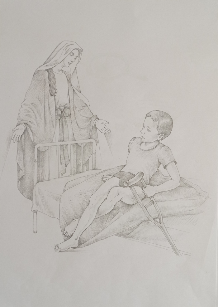 Мальчик в палате