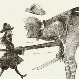 Смущённый сборщик налогов.Питер Феностер,,В поисках Чёрного попугая,,