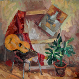 натюрморт с гитарой