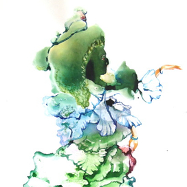 Барышня в кружевах