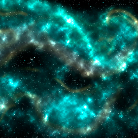Бирюзовый космос