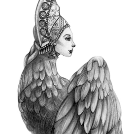 Alkonost Paradise birds