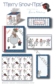 "Зимнее счастье" для печатной продукции. Art Licensing