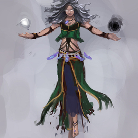 Волшебница Концепт Арт