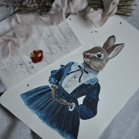 Зайчиха в платье