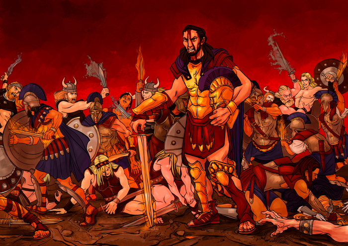 Страница комикса