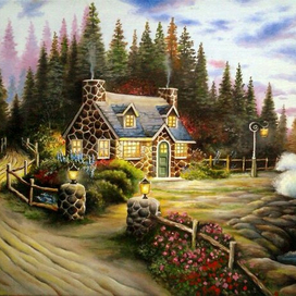 Домик на берегу моря