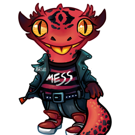 Ящерка рокер