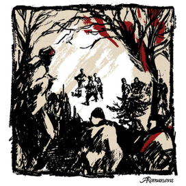 Иллюстрация к повести "Четвёртый день войны"