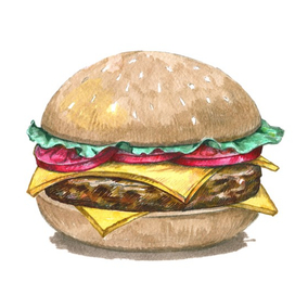 Чизбургер/Гамбургер