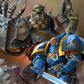 Ultramarines vs. Ork