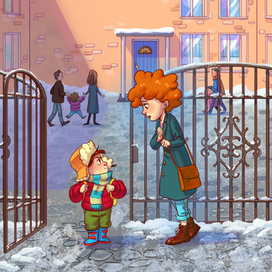 Мама не хочет идти в детский сад