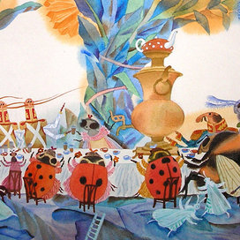 К.Чуковский. Муха-цокотуха. Вариант.