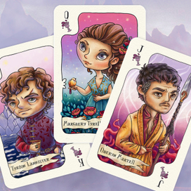 Карты по "Игре Престолов" кубки