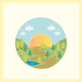 Солнечный лес