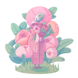 Треска в пионах