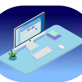 Рабочий стол в изометрии