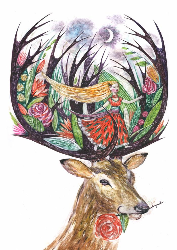 Лунный Олень