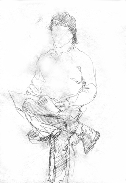 набросок фигуры