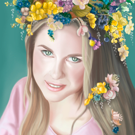 портрет с фото