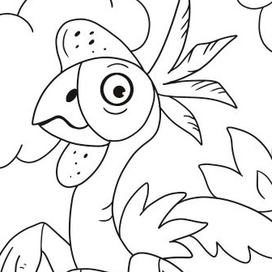 Раскраска "Динозаврики"