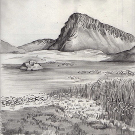 Горный пейзаж Урала