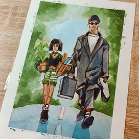 Леон│Акварель