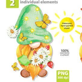 Гномы лето 2