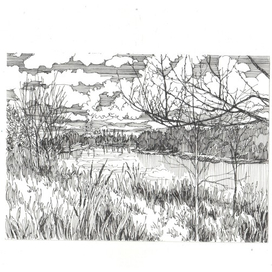 Вид на завод