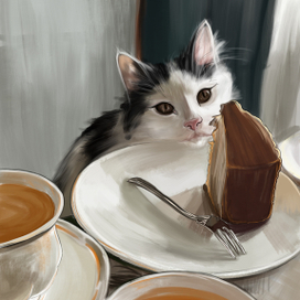 Иллюстрация "Пушок"