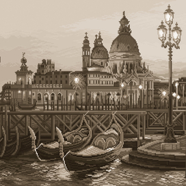Вечерняя Венеция (сепии)