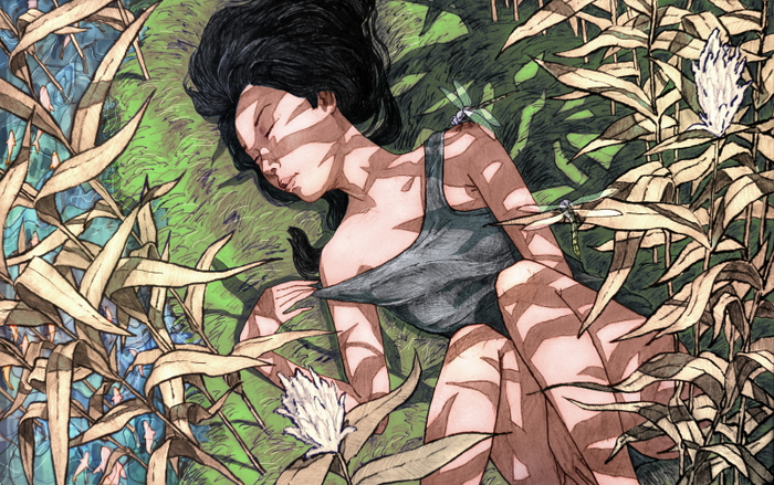 В знойный день