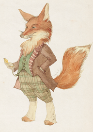 Персонаж для сказки. Лис