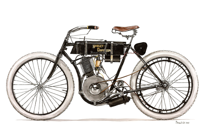 "первый" Harley-Davidson 