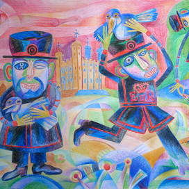 На лужайке Тауэра