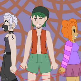 Полиаморная красная нить судьбы