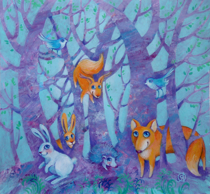  "Сказки весеннего леса..."