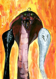 Иллюстрация к Книге Закона А.Кроули, 13