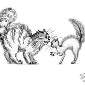 Жили-были Кот и Кошка. 3 