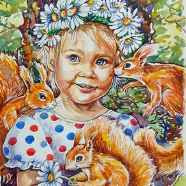 "Весёлые белочки"