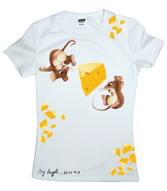 Print for t-shirts no.11 (white) By AnyA_4444