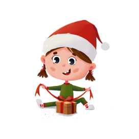 Приятный момент. Подарок от Деда Мороза